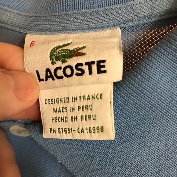 Used Lacoste Polo. Size M - Picture 3 of 3